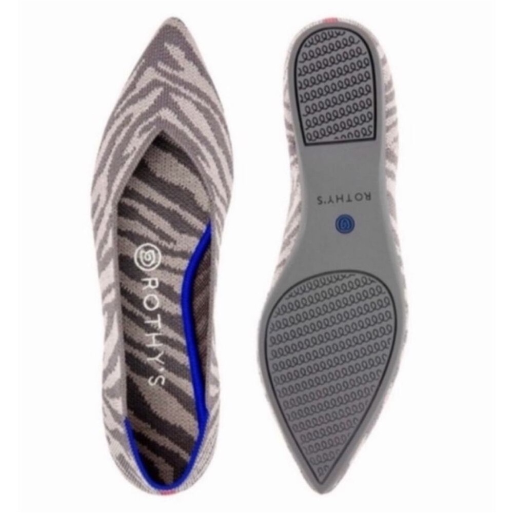 Rothy’s The Point Grey Zebra 10.5 GUC